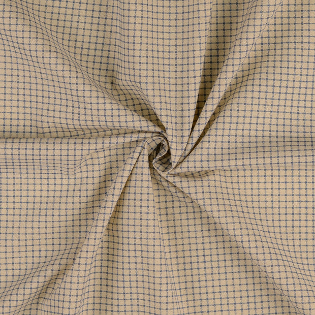 Cretonne fabric Indigo 