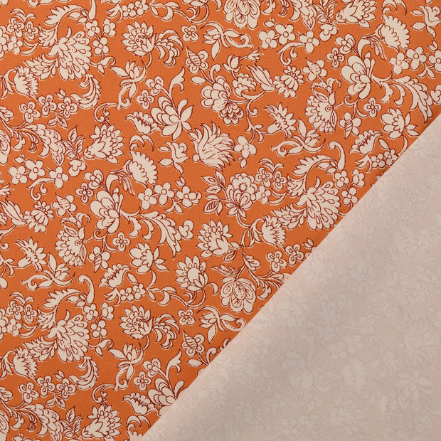 Twill fabric Yellow digital printed 