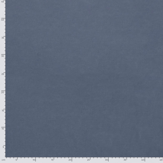 Linen fabric Unicolour Indigo
