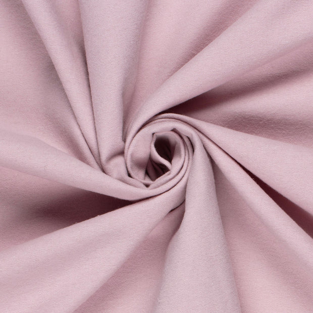 Flannel fabric Unicolour Pink