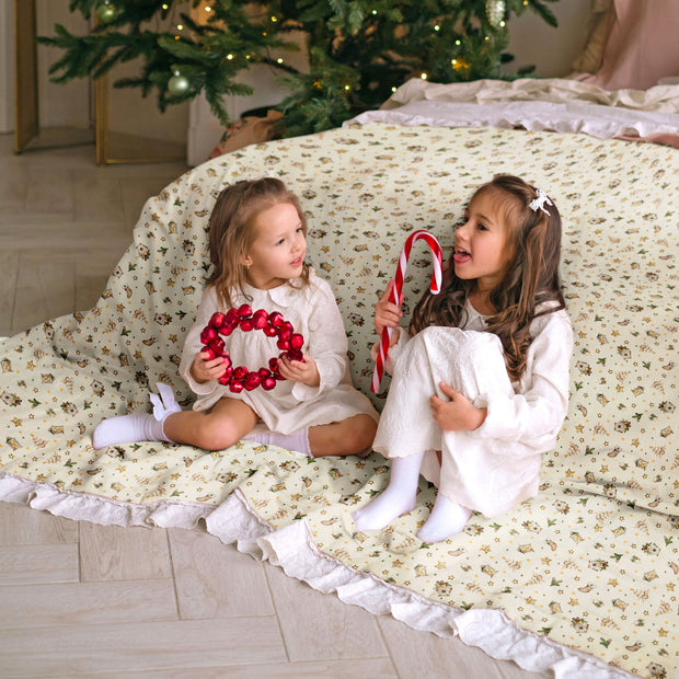 Katoen Poplin stof Kerstmis 