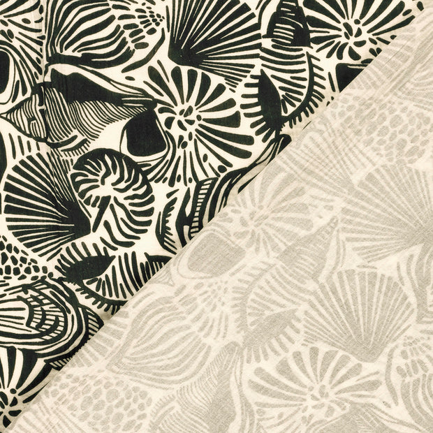 Muslin fabric Abstract printed 