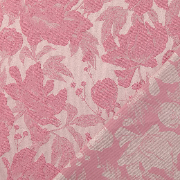Jacquard stof Oud Roze jacquard 