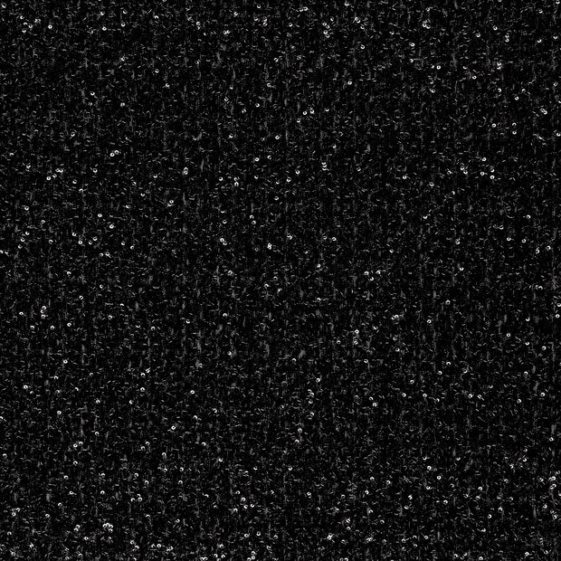 Mesh fabric Black shimmering 