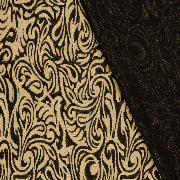 Jacquard fabrik Abstrakt Lurex 