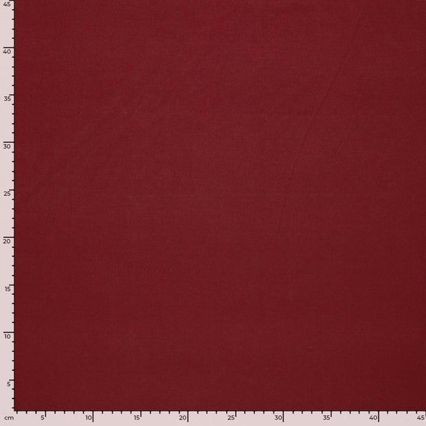 Punta di Roma fabric Unicolour Bordeaux