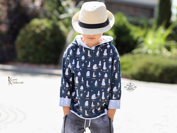 Jersey de Coton tissu Abstrait 