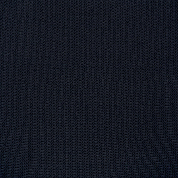 Heavy Knit fabric Navy matte 