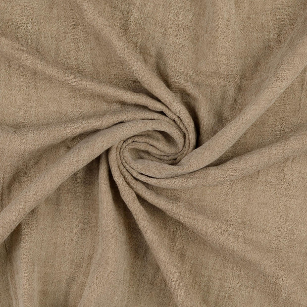 Muslin fabric Beige 
