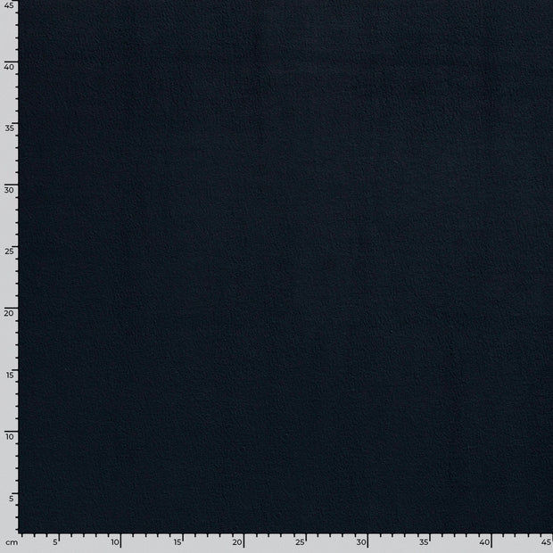 Polar Fleece fabrik Uni Marine