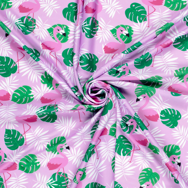 Swimwear Jersey UPF50 Recycled stof Roze digitaal bedrukt 