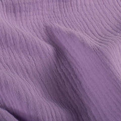 Mousseline Effen Lila