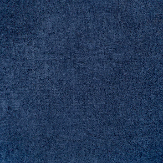 Bamboo Fleece fabric Steel Blue matte 