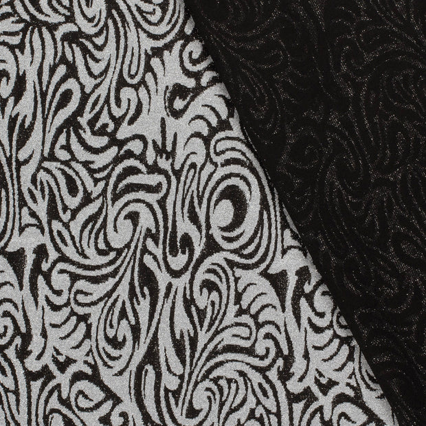 Jacquard fabric Abstract Lurex 
