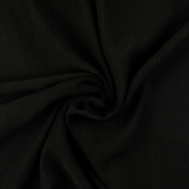 Viscose Poplin fabric Black 