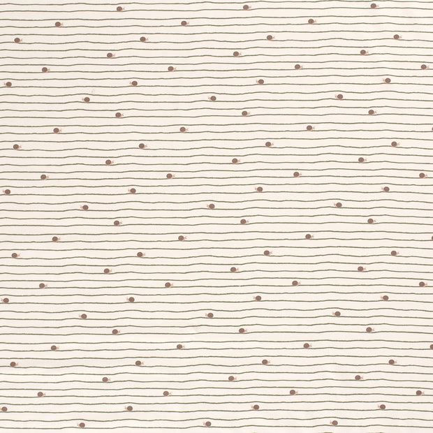 Jersey fabric Off White soft 