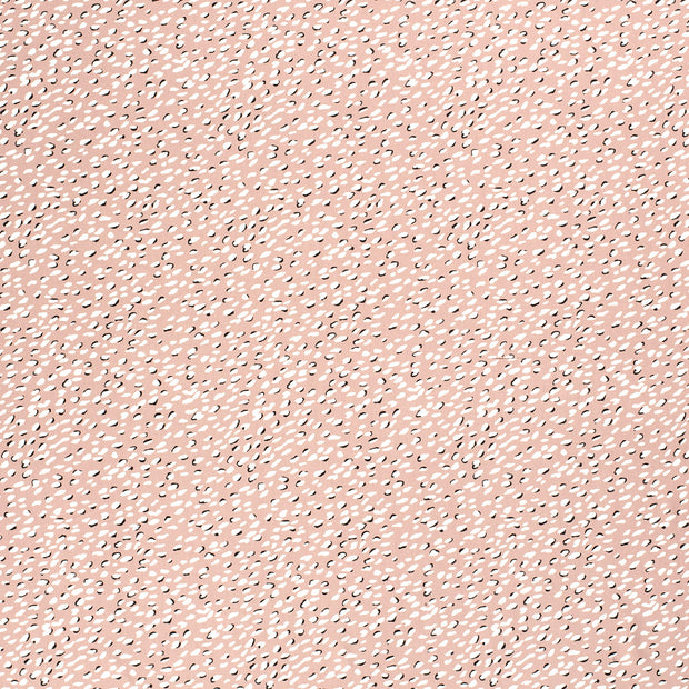 Bambou Poplin tissu Rose mat 