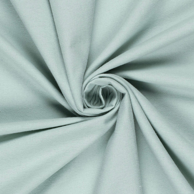 Flannel fabric Unicolour Mint