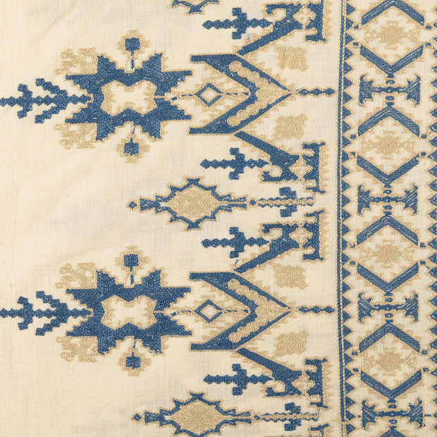 Lace fabric Geometric pattern Light Blue