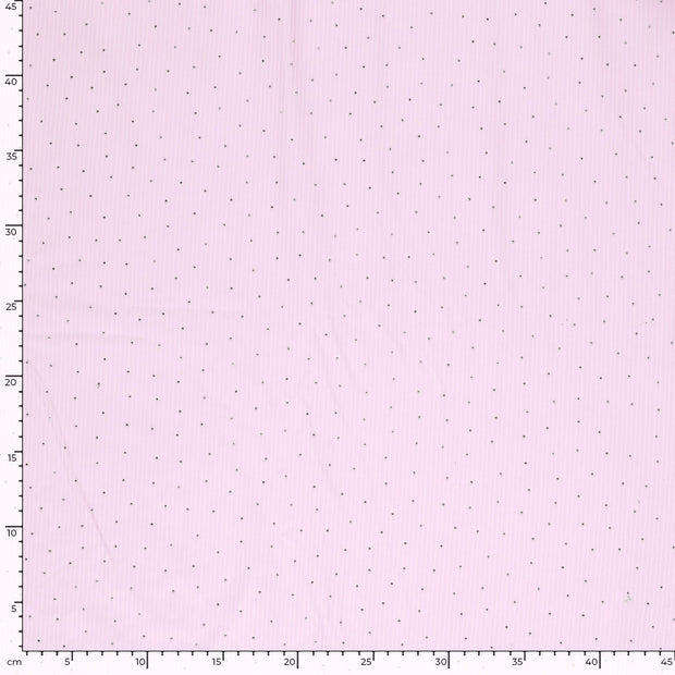 Woven Polyester tela Rayas Rosa claro