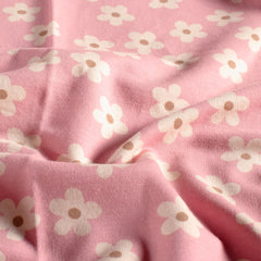 printed Flowers Old Pink