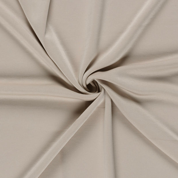 Interlock fabric Beige stone washed 