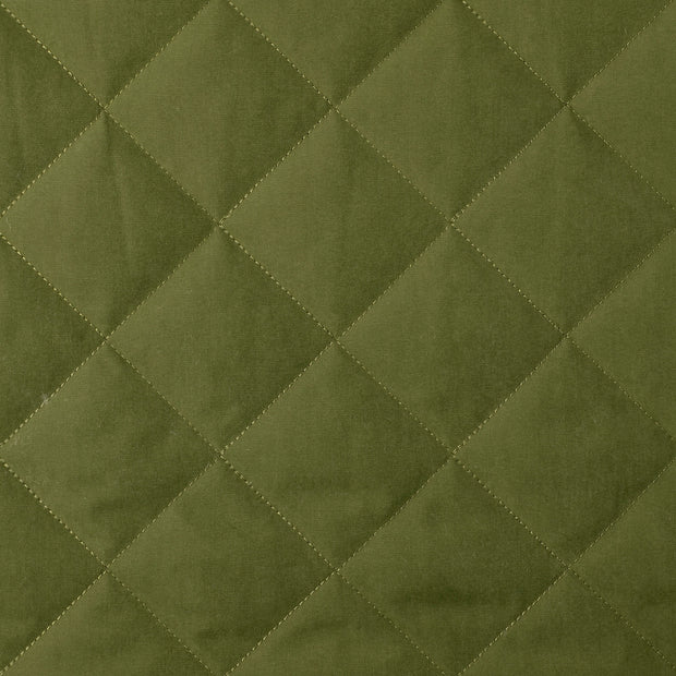 Teddy fabric Unicolour Olive Green
