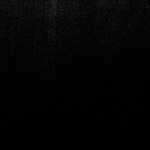 Velvet Stretch fabric Unicolour Black
