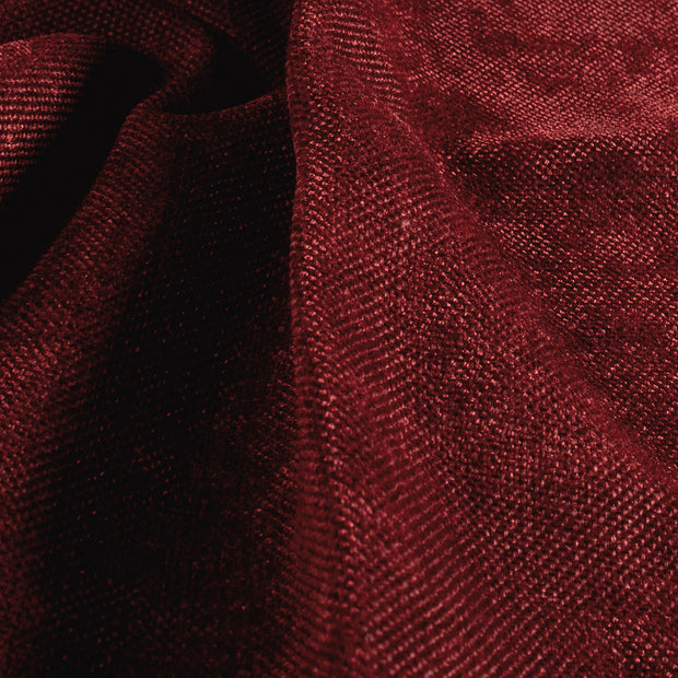 Chenille fabric Unicolour Red
