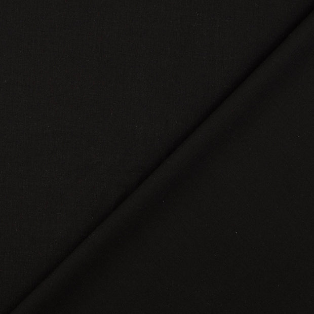 Sergé tissu Noir 