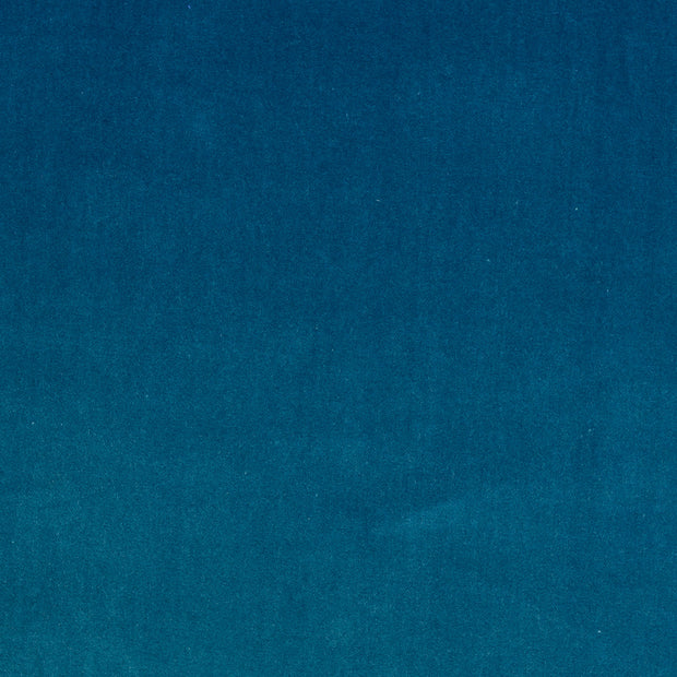 Velours stof Effen Marine