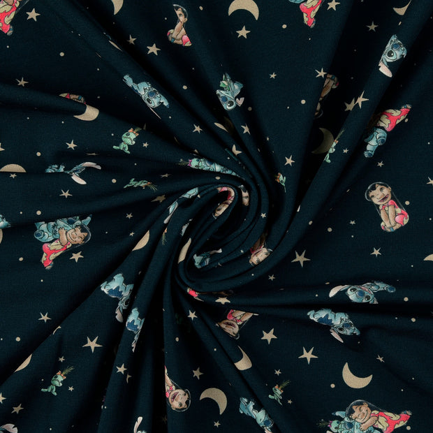 Jersey fabric Navy 