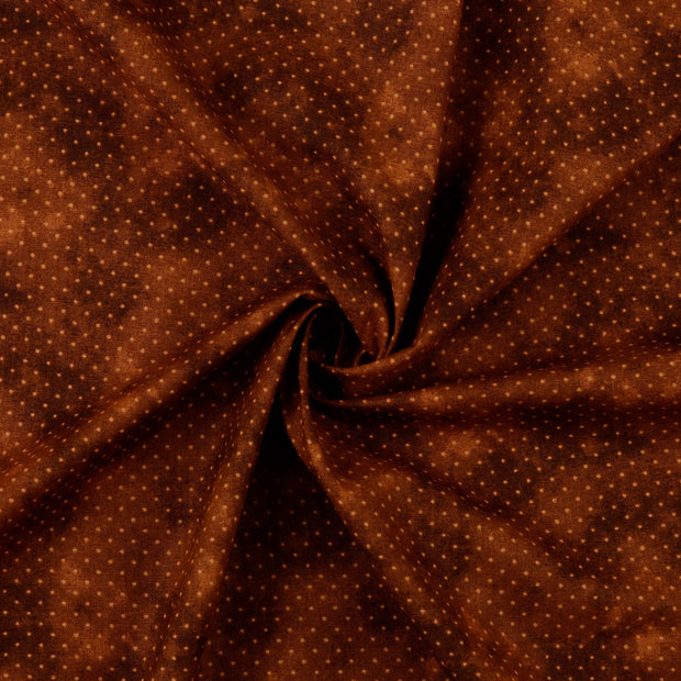 Cotton Poplin fabric Brown 