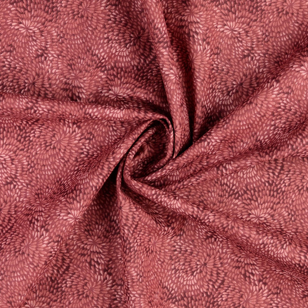 Cotton Poplin fabric Bordeaux 