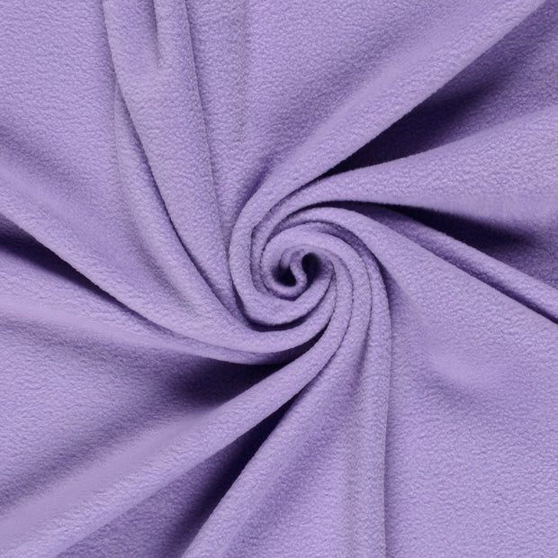 Polar Fleece tela Morado cepillado 