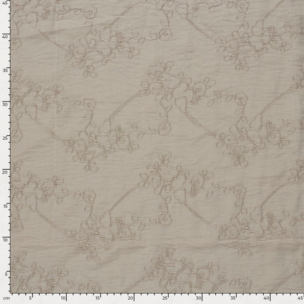 Geweven Polyester stof Effen Beige