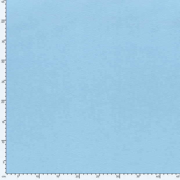 Felt 1.5mm fabric Unicolour Baby Blue