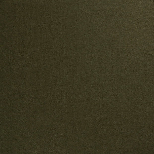 Polar Fleece fabric Khaki Green soft 