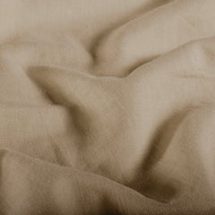 Leinen Uni Beige