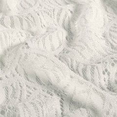 Chenille Unicolour Off White