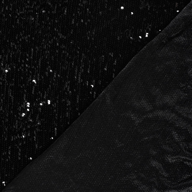 Velvet fabric Unicolour Sequins 