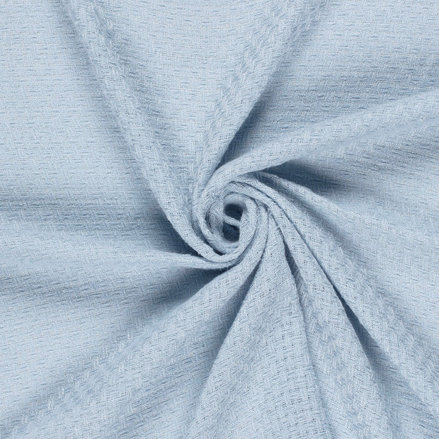 Jacquard tela Azul claro 