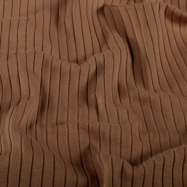Rib Jerséis tela Unicolor Camel