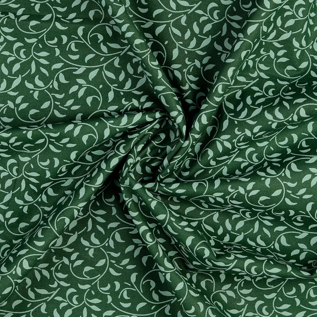  tela Verde estampado 