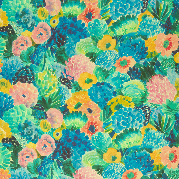 Viscose Satin fabrik Mint seidenmatt 