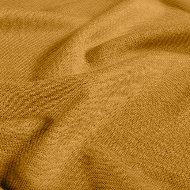 Rib Jersey fabric Unicolour Oker