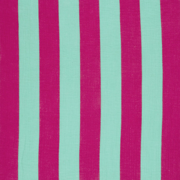 Mousseline stof Mint mat 