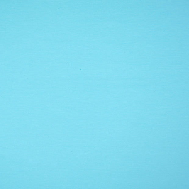 Cotton Jersey fabric Unicolour Turquoise