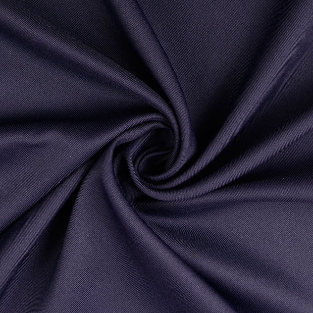 Gabardine tissu Bleu Marine 