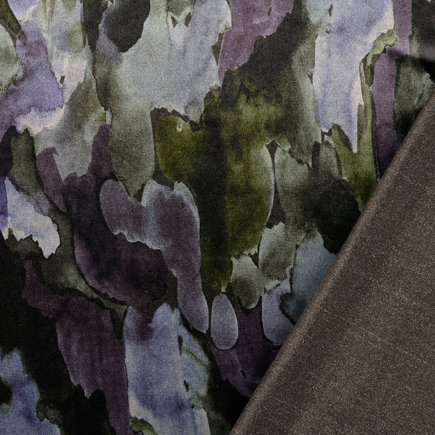 Velours fabric Multicolor digital printed 